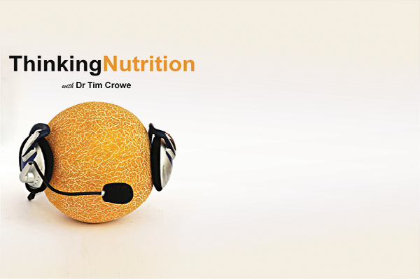 Dr Tim Crowe's 'Thinking Nutrition' logo